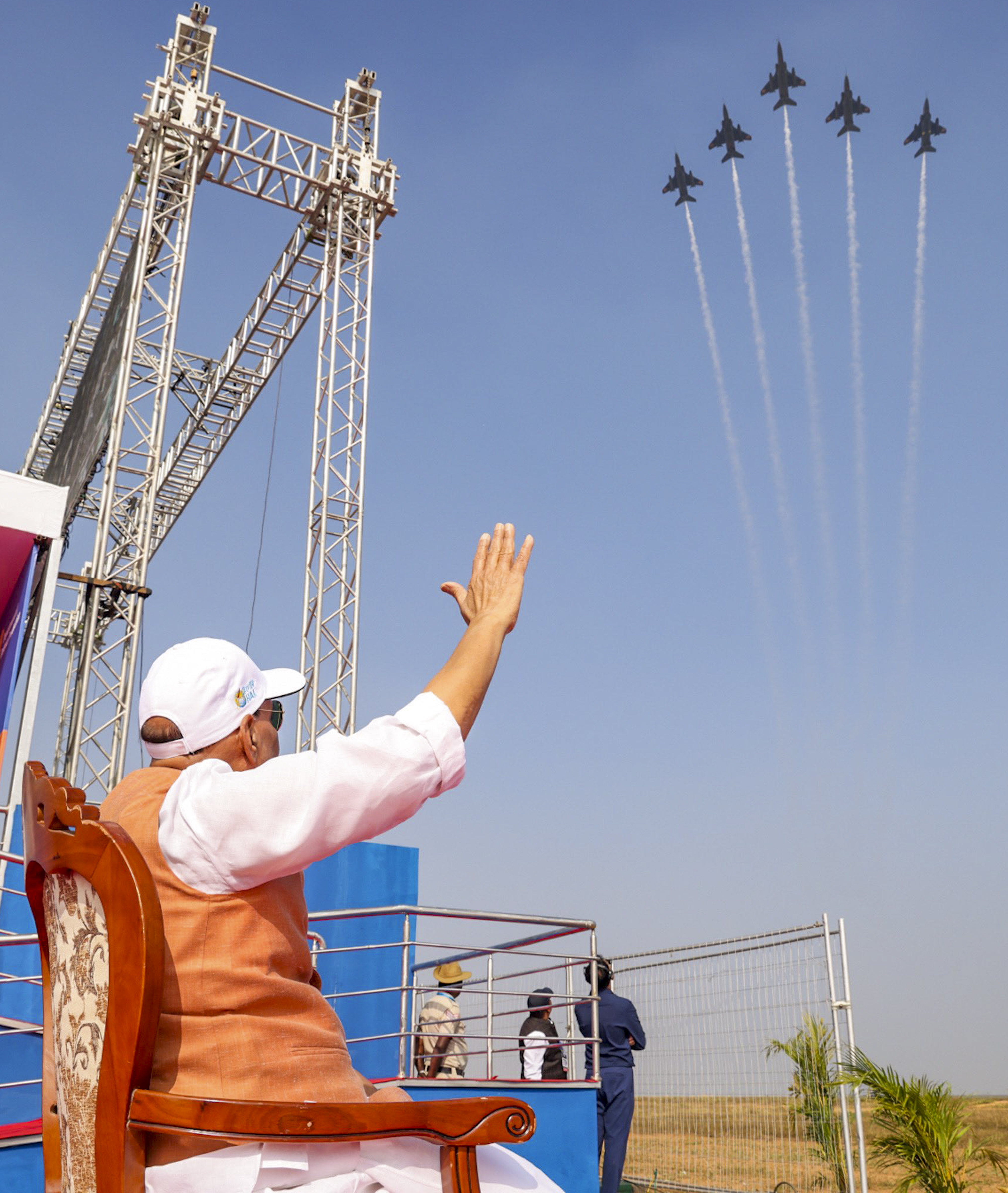 RAJNATH SINGH AERO INDIA