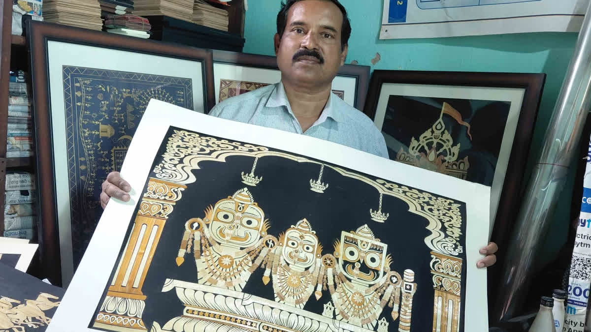 Sushant Mohanty Creates Fine Art From Farm Waste, Takes Straw Craft Beyond Odisha Borders