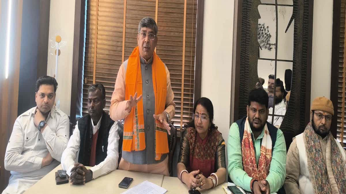 BJP State President Aditya Sahu