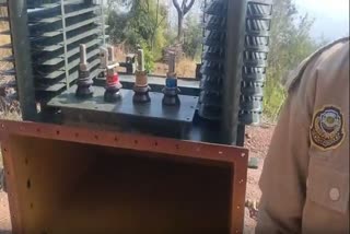 ट्रांसफार्मर से चोरी हुआ सामान