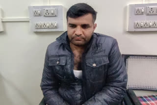 Accused constable Jeetram Chaudhary
