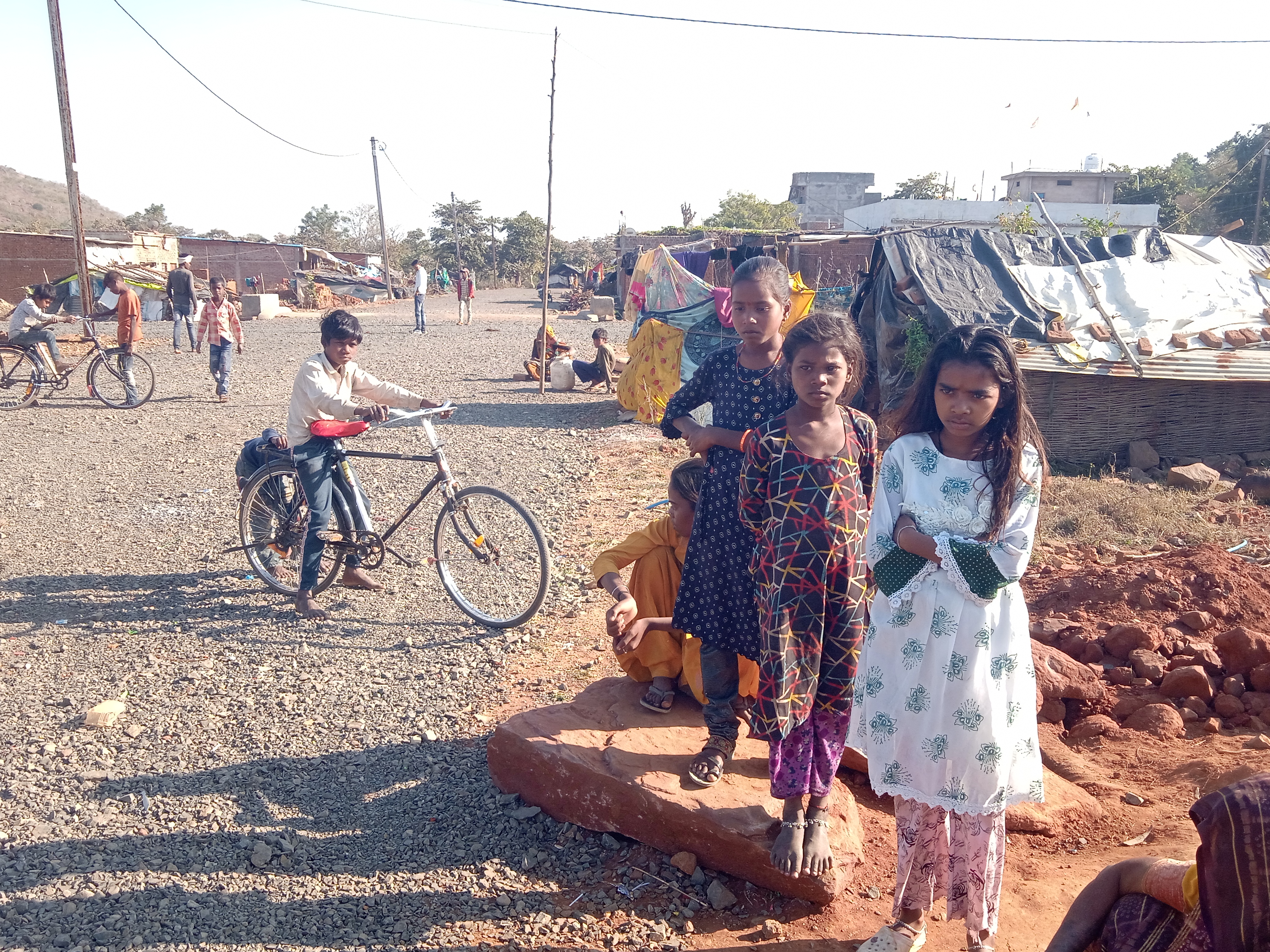 Sagar Khanpur Tribal Village displaced