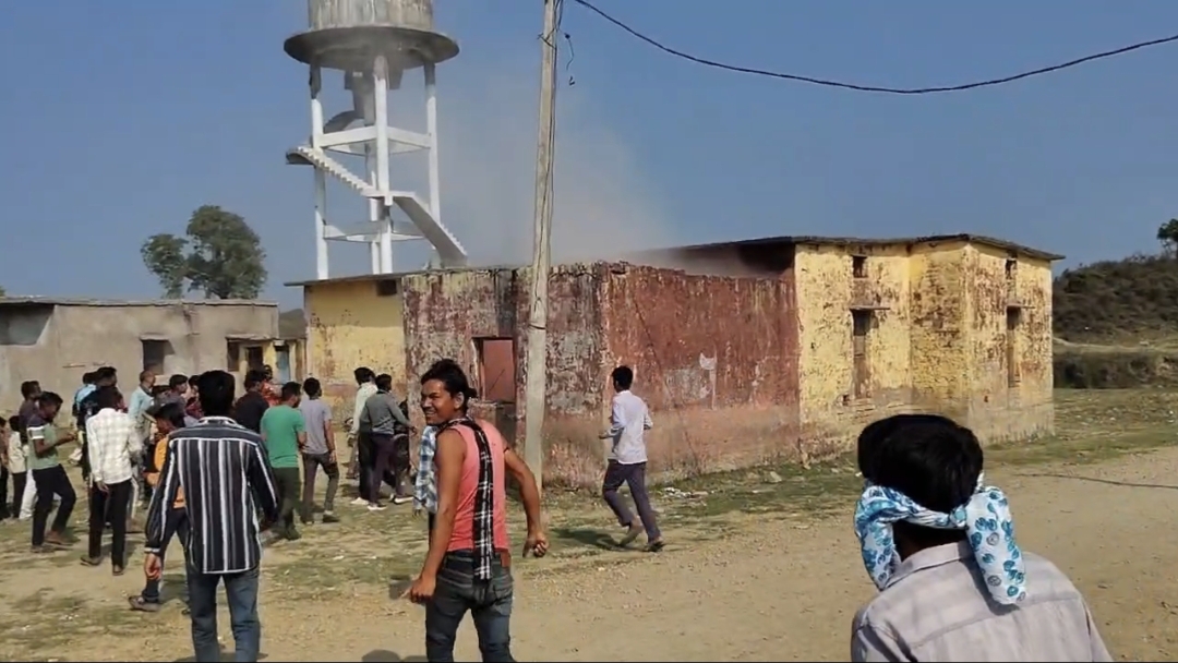 Sheopur school roof collapsed