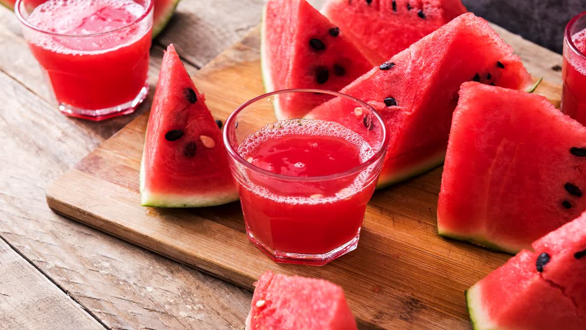 Watermelon Juice at Home