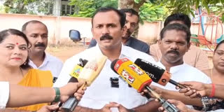 SHONE GEORGE  NDA CANDIDATE SHONE GEORGE  KERALA ASSEMBLY ELECTION 2026  SHONE GEORGE CAST HIS VOTE