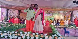 CHIKKAMAGALURU  MALENADU SUGGI EVENT  ವೃದ್ಧರ ಫ್ಯಾಷನ್​​​​ ಶೋ  ಮಲೆನಾಡ ಸುಗ್ಗಿ ಉತ್ಸವ