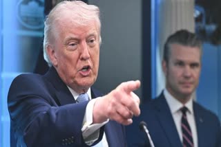 અમેરિકાના રાષ્ટ્રપતિ ડોનાલ્ડ ટ્રમ્પ
