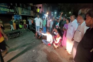 நாம் தமிழர் கட்சியினர் சாலை மறியல்