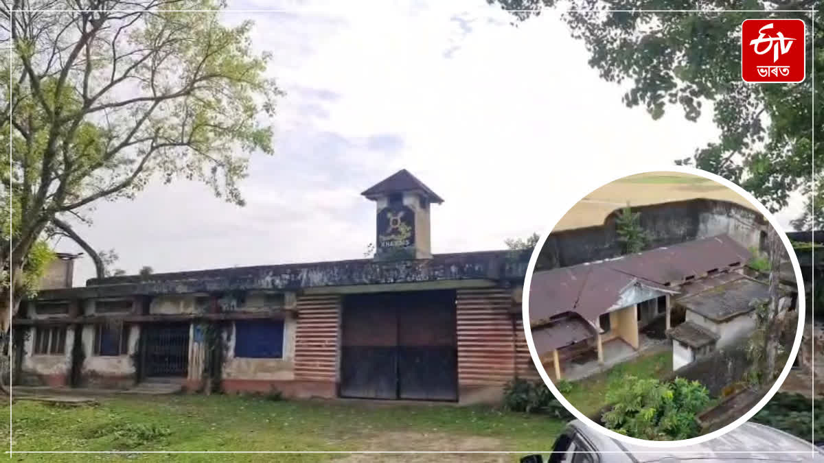 A 36-year-old prison in abandoned condition in Jonai