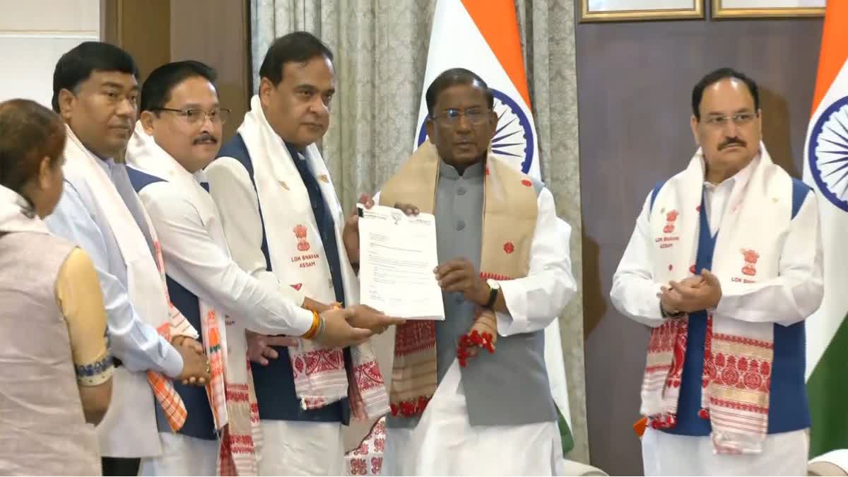 Himanta Biswa Sarma meets Assam governor