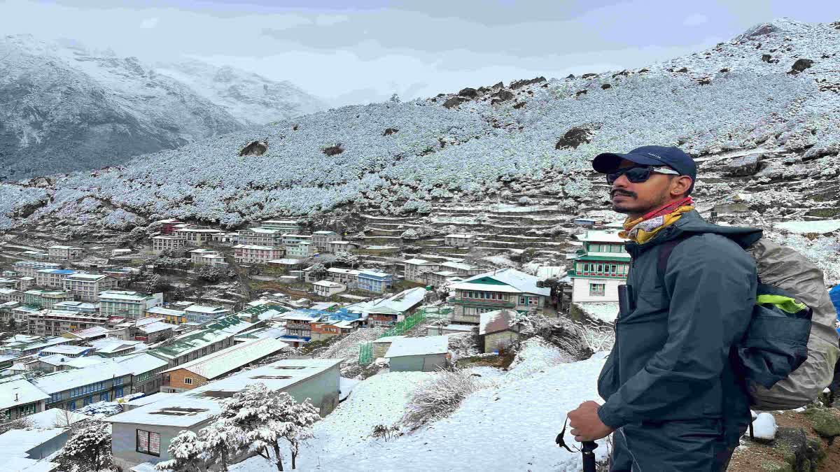 Jaipur Youth Overcomes Disability To Reach Mount Everest Base Camp