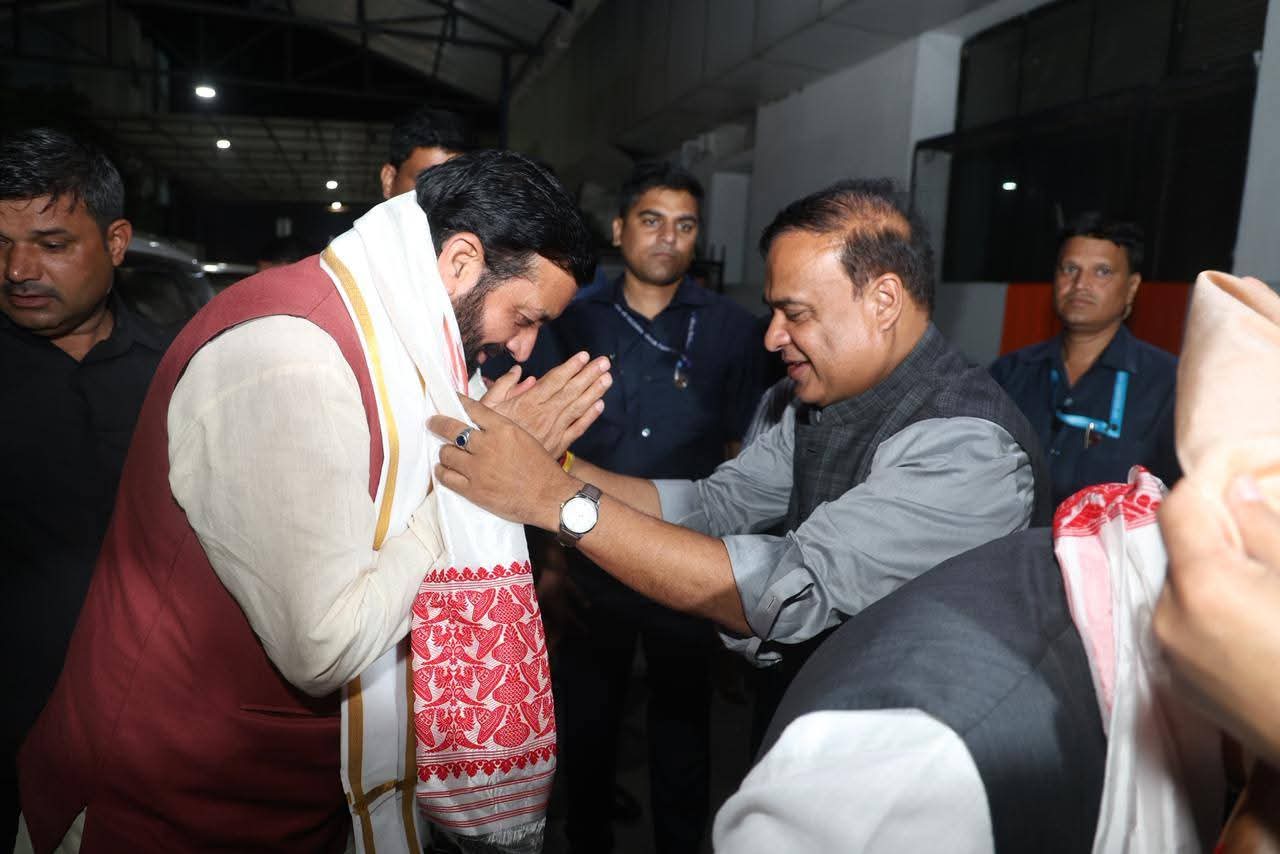Welcome to the Chief Minister of Haryana in Guwahati