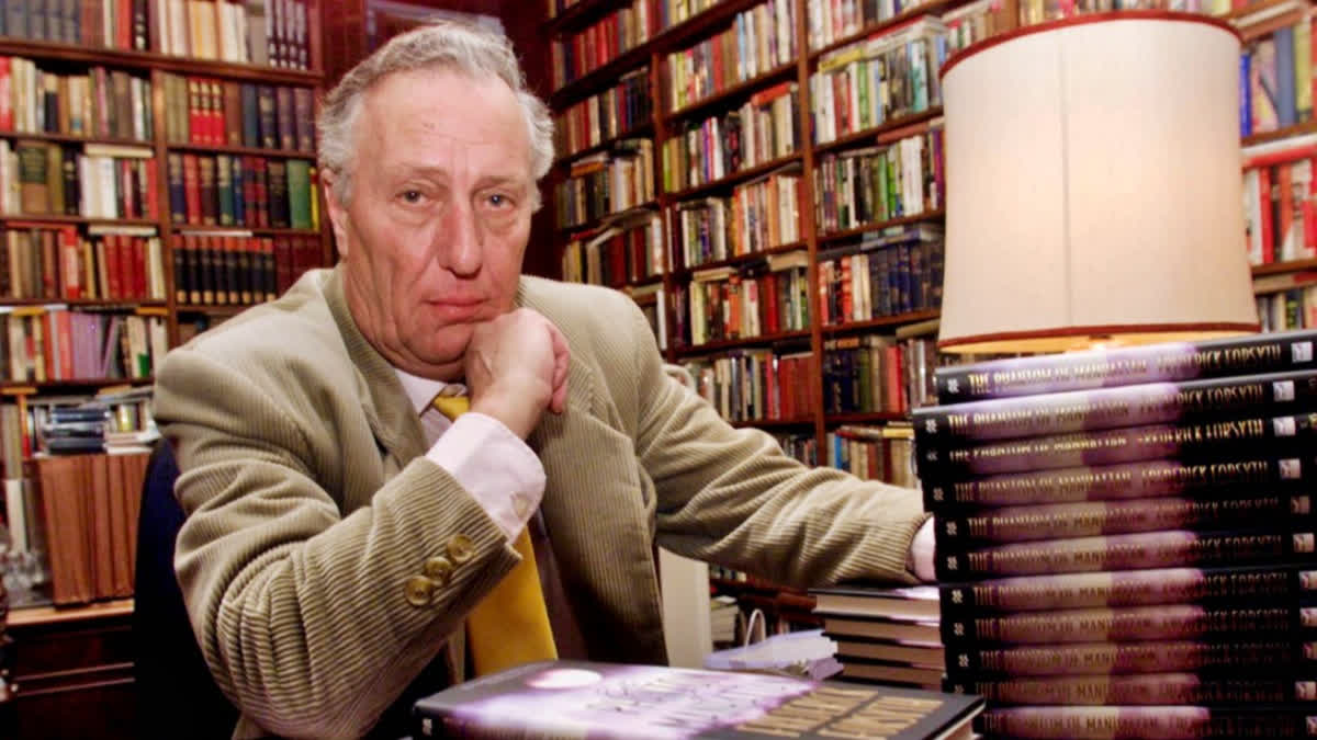 Bestselling novelist Frederick Forsyth