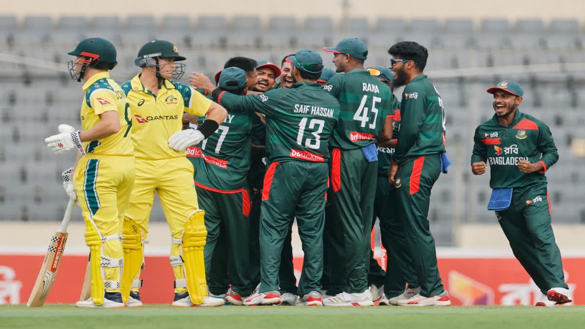 ban vs aus odi series 2026 bangladesh beat australia after 21 years in odi cricket Urdu News