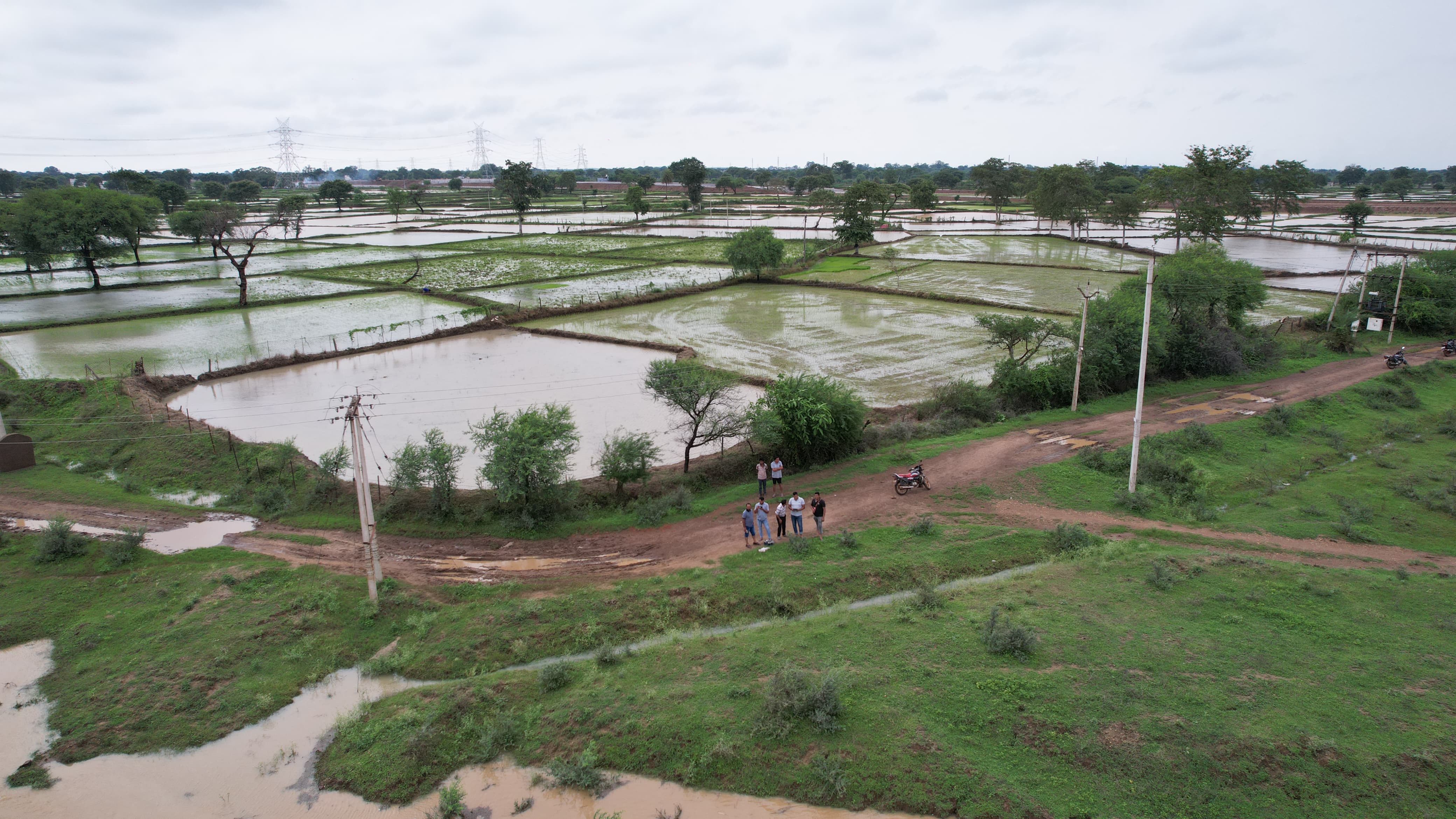 Flood situation in many villages of Durg