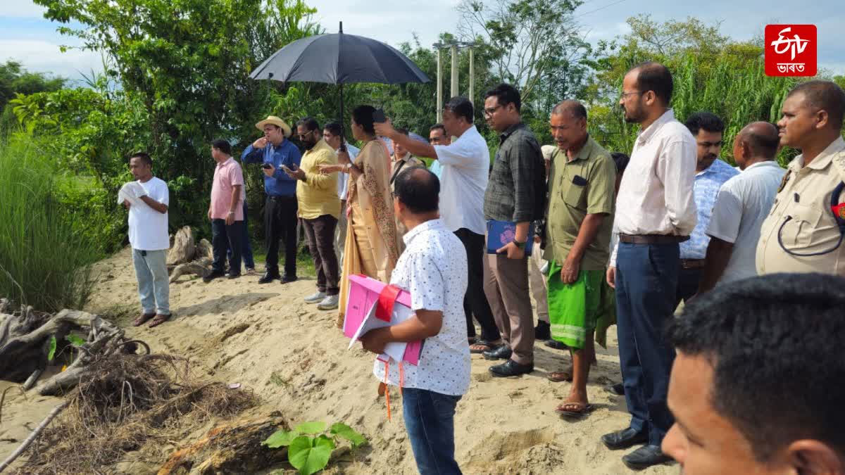FLOOD AFFECTED AREA VISIT