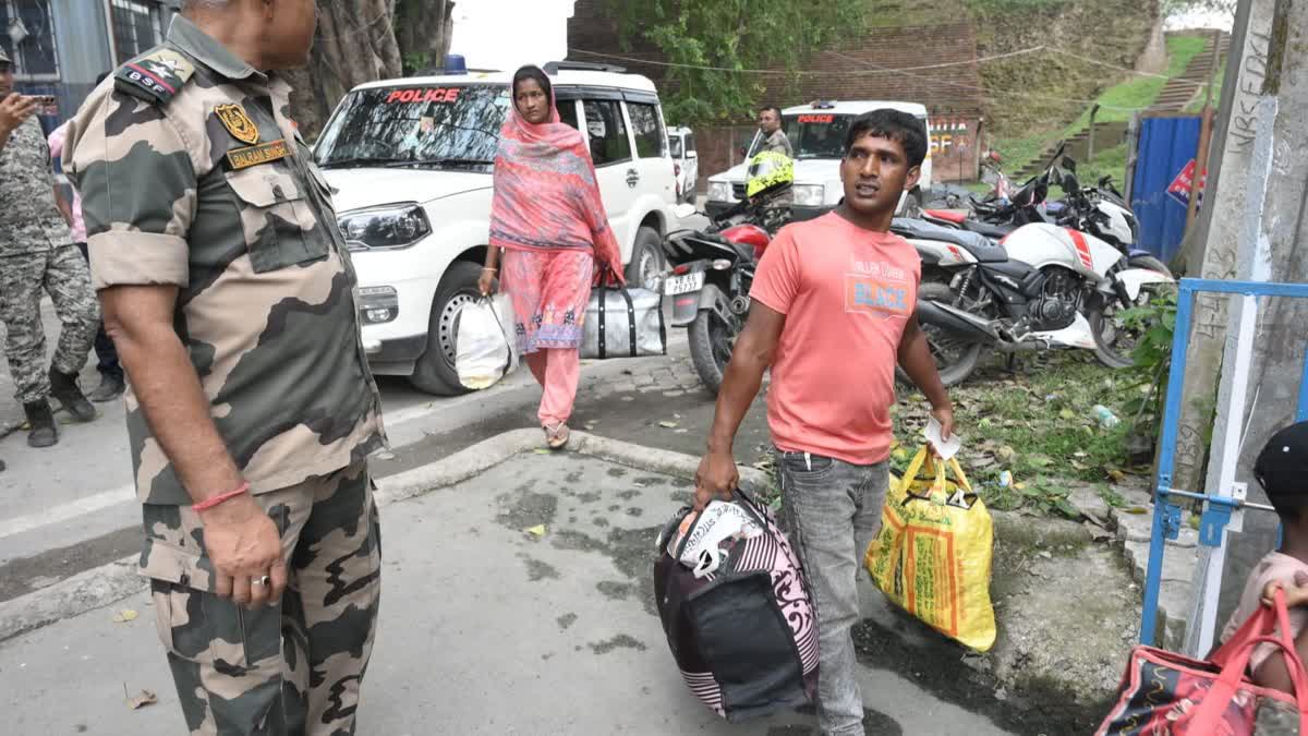 REPATRIATED FROM BANGLADESH
