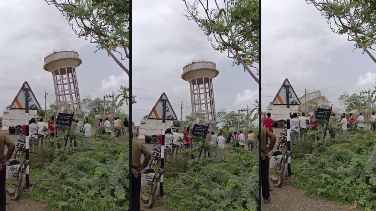 ધ્રોલમાં જર્જરિત પાણીની ટાંકી ધરાશાયી