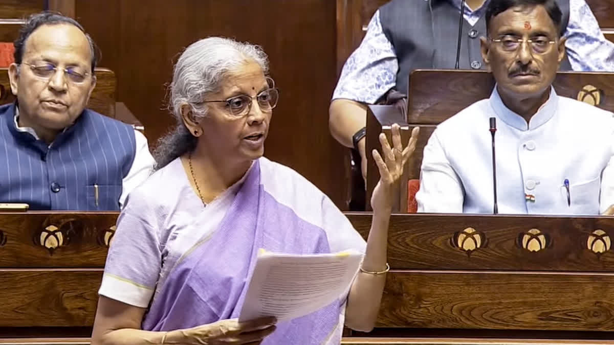 Finance Minister Nirmala Sitharaman