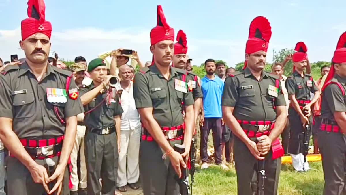 LAST JOURNEY OF ARMY SOLDIER