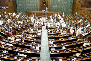 FILE- Lok Sabha during the Monsoon Session of Parliament, in New Delhi