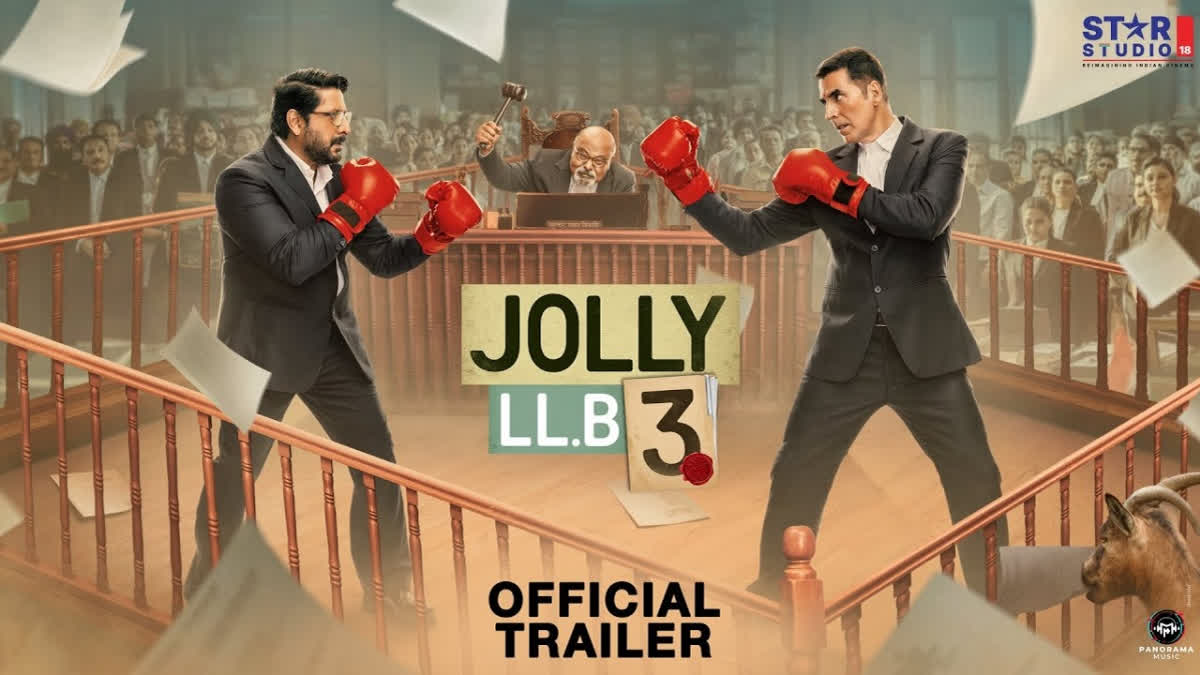 Jolly LLB 3 Trailer: Akshay Kumar, Arshad Warsi Lock Horns In Epic Courtroom Clash Akshay Kumar and Arshad Warsi face off in Jolly LLB 3 trailer