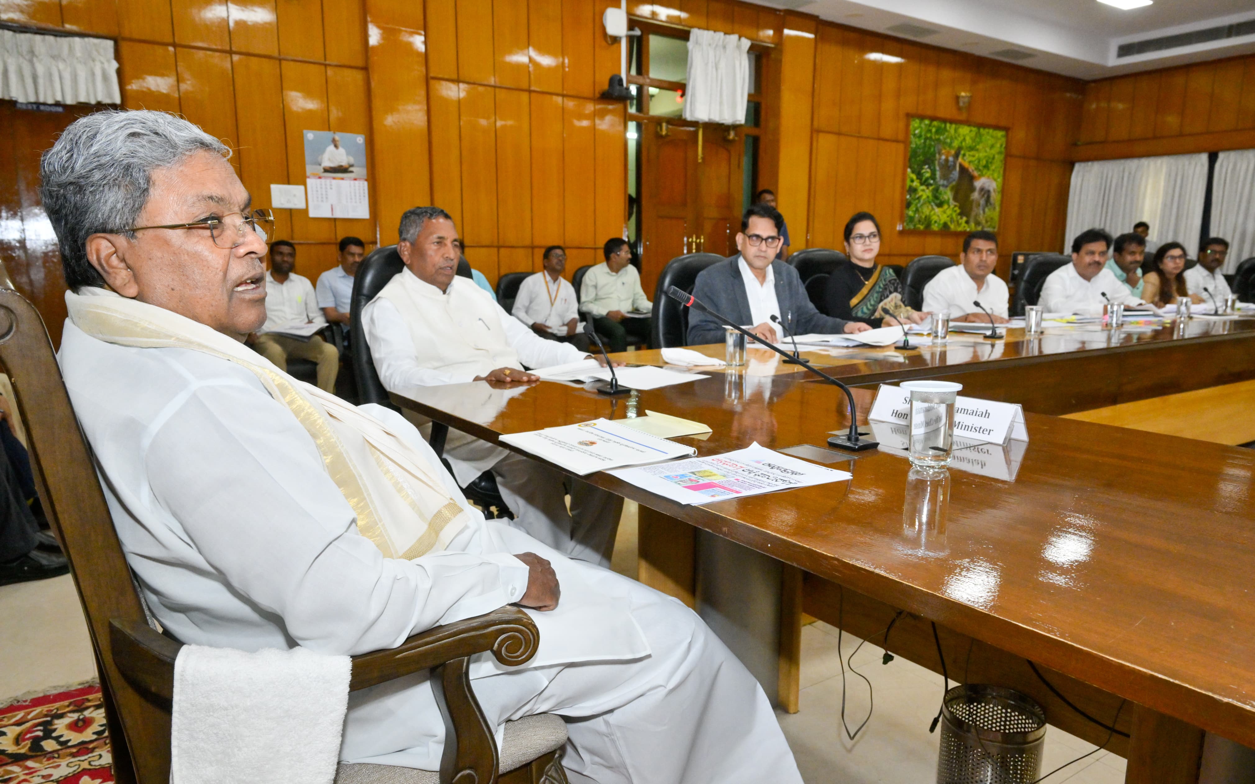 CM Siddaramaiah instructs to take strict action to cancel ineligible BPL cards