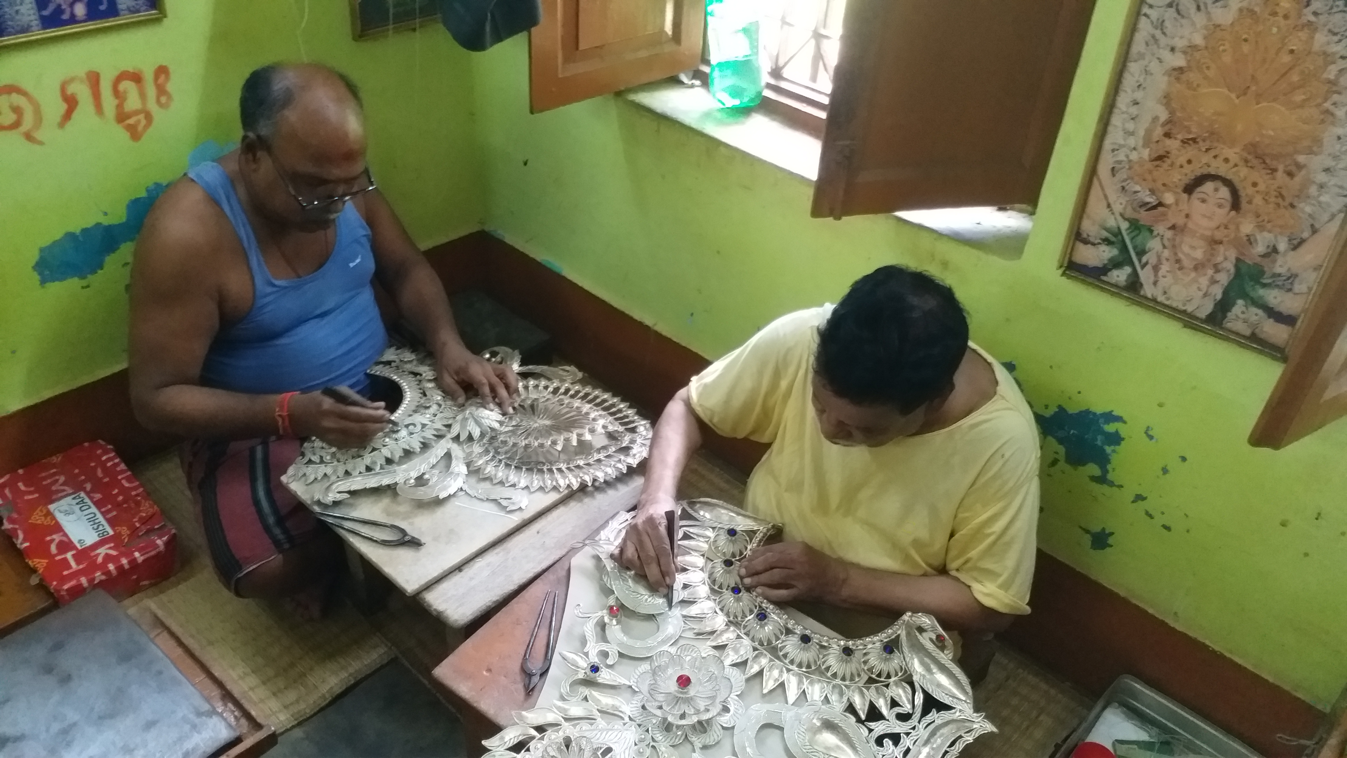 Cuttack's Silver Filigree Artisans Keep Age-Old Tradition Alive, 37 Silver Tableaux To Shine This Dussehra