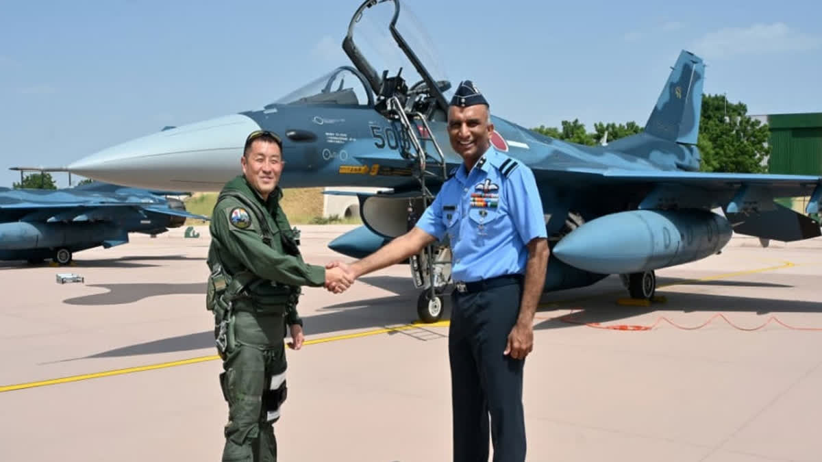 Rajnath Singh Hails India-Japan Defence Ties As Japanese Fighter Jets Arrive For Exercise Veer Guardian