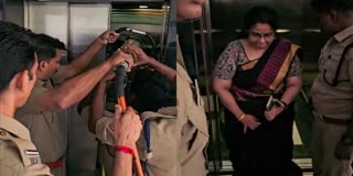 WOMAN TRAPPED IN ELEVATOR  KERALA FIRE DEPARTMENT  WOMAN TRAPPED IN ELEVATOR PALAKKAD  PALAKKAD WOMEN TRAPPED IN ELEVATOR