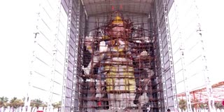 63 feet Mahaganapathi statue in Krishna District