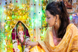 Ganesh pooja at home
