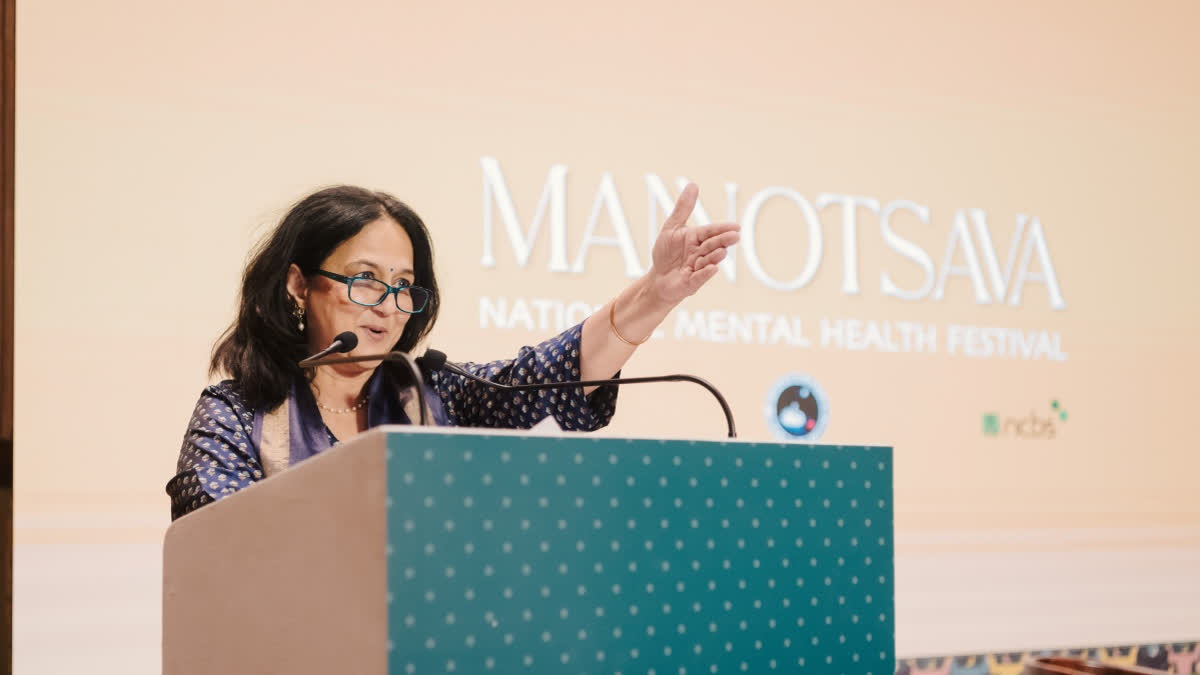 Rohini Nilekani at the first edition of Manotsava