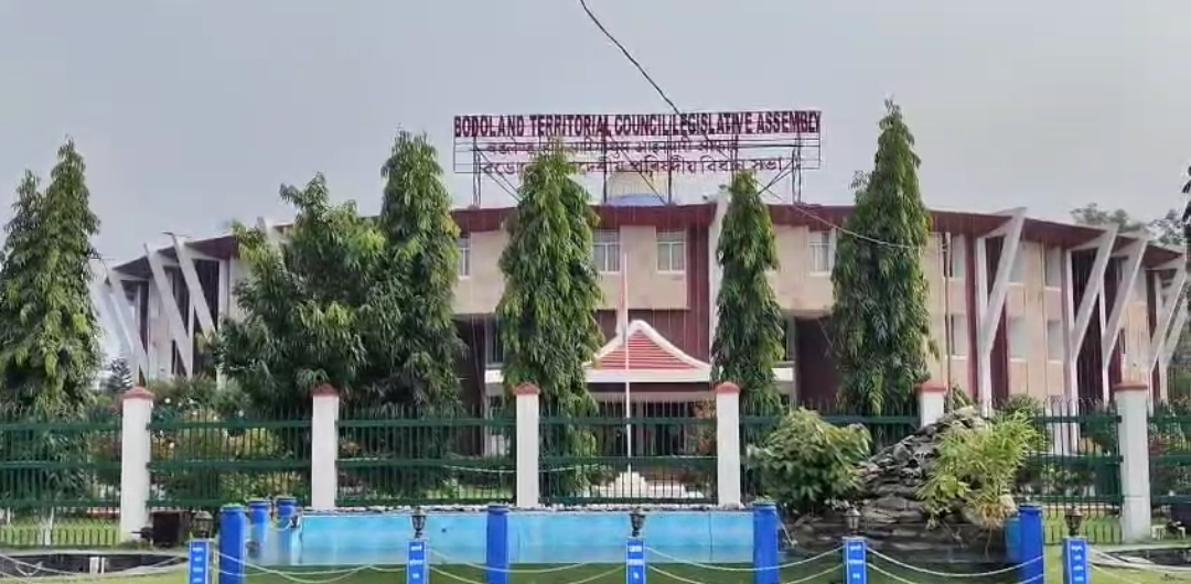 Hagrama Mohilary took the oath as the chief executive member of BTC