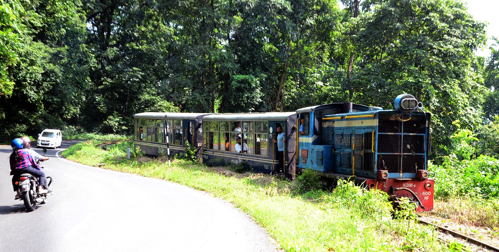 toy train services resume in Darjeeling