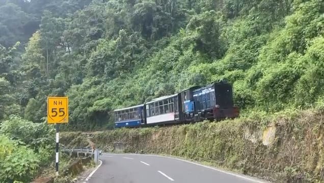 toy train services resume in Darjeeling