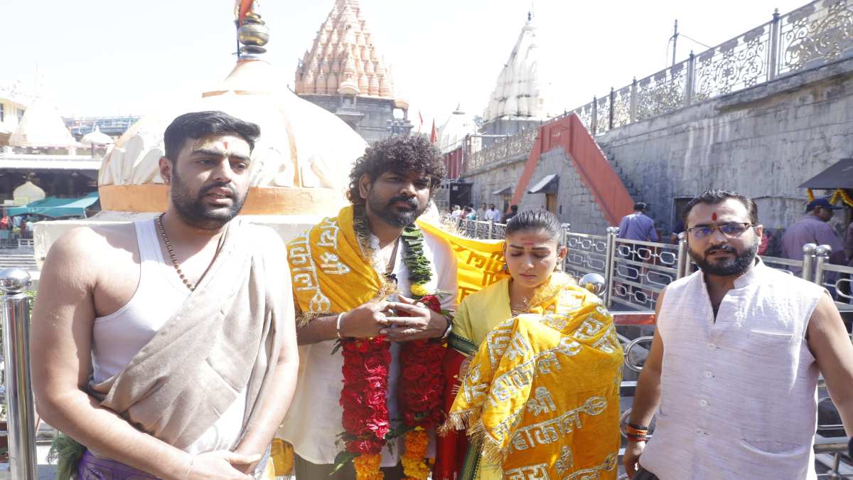 actress Nayanthara visits baba mahakal temple