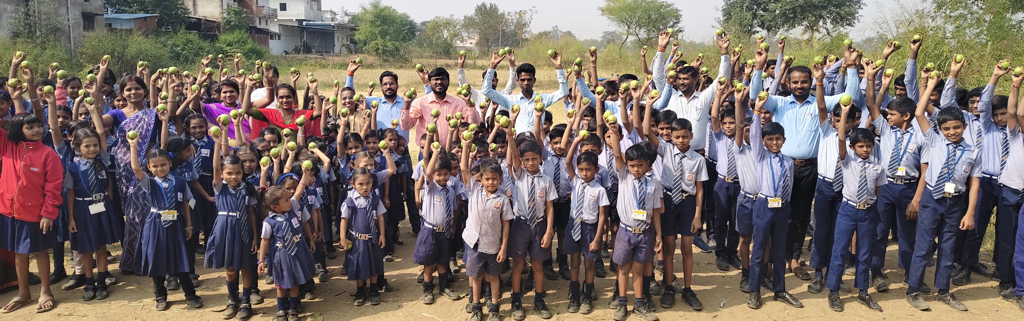 Chhattisgarh Couple Encourages Tree Planting By Distributing Fruits, Spends Half Salary For Environment Cause