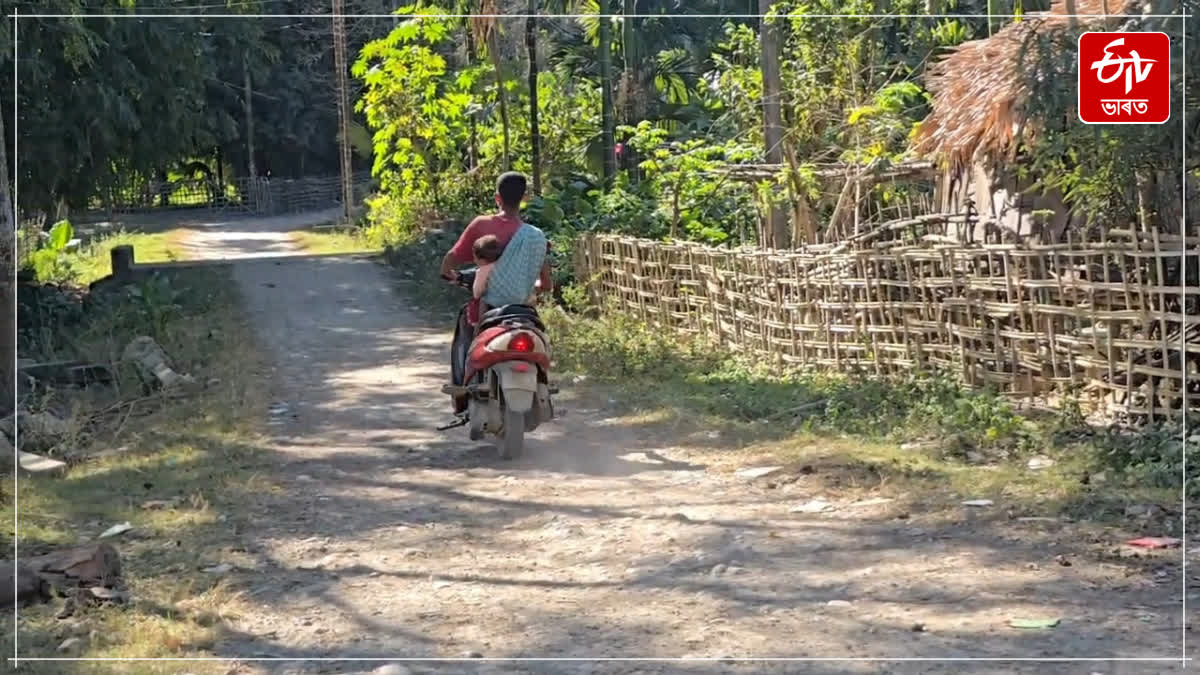 Public demand to constructed dilapidated road at Kemi Village in Jonai