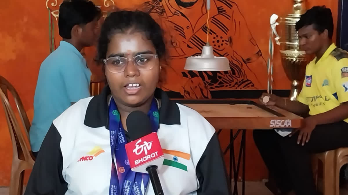 From Working In Lathe Workshop To Winning Carrom World Cup: Keerthana's  Inspiring Journey, image size:1200x675