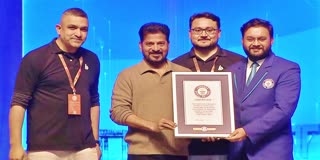 Telangana Creates Guinness Record with 3,000 Drones