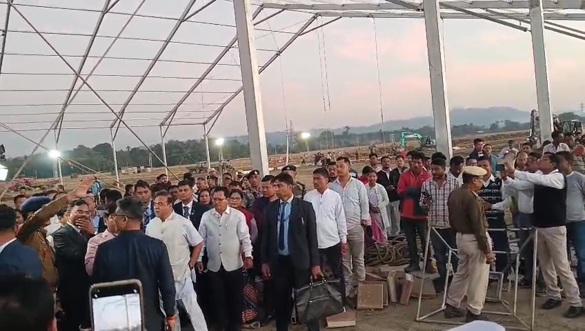 Assam CM Namrup visit