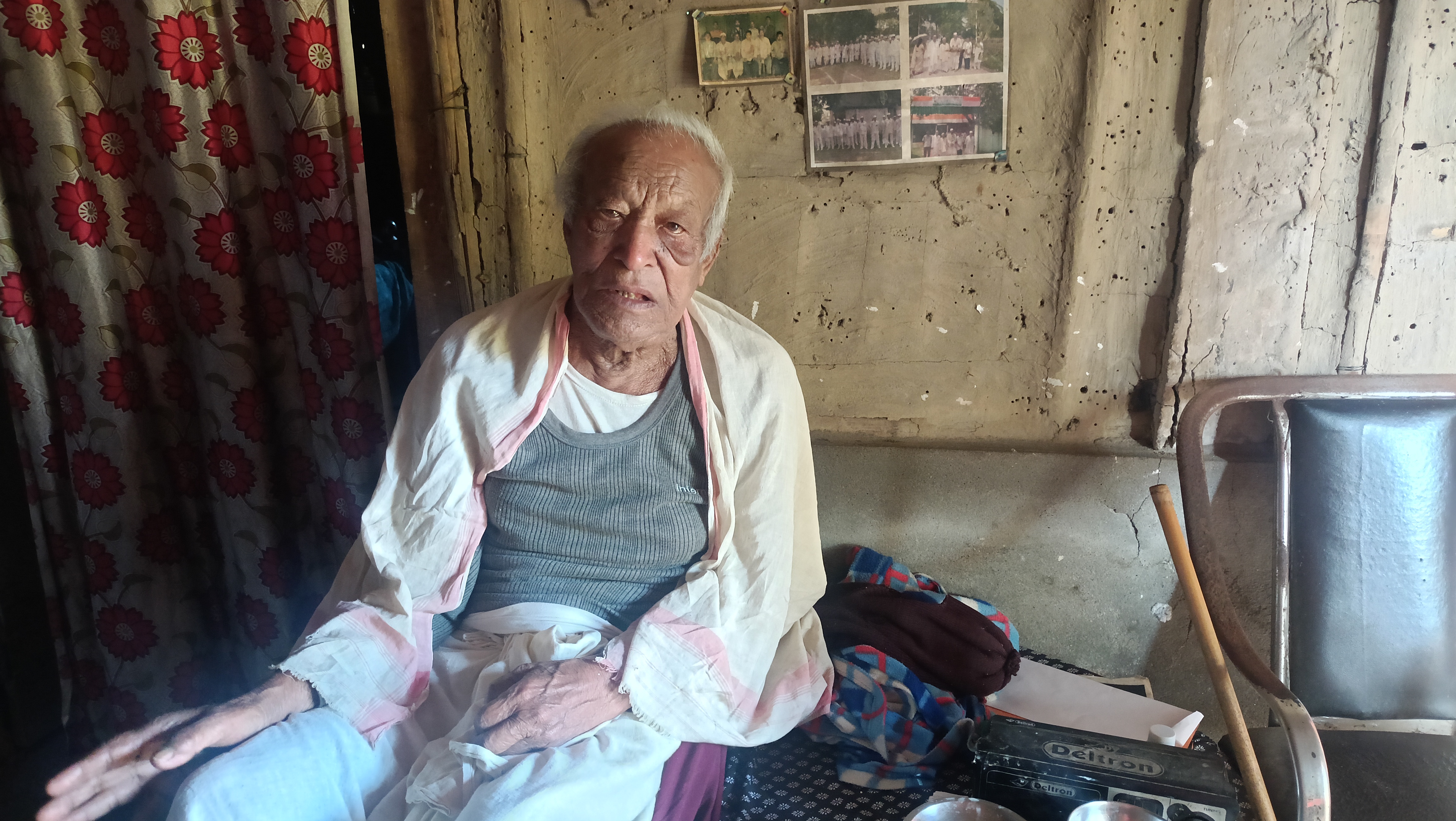 A 106-year-old father remembered his martyred son on Swahid Diwas