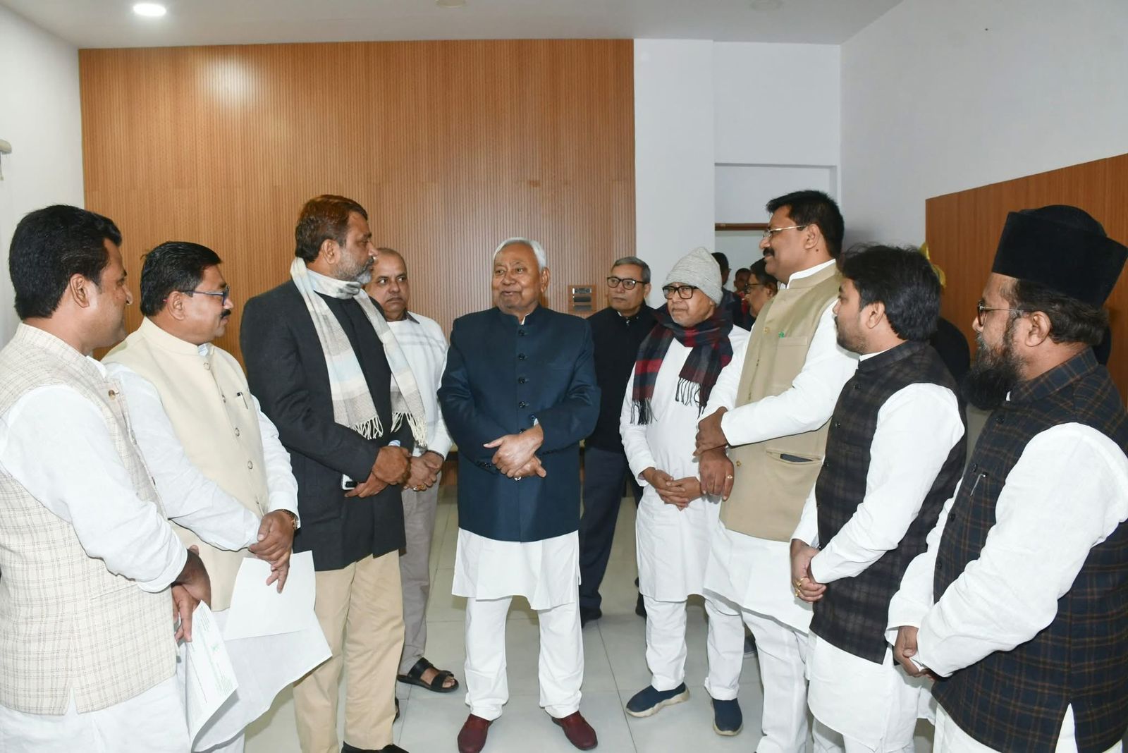 जब नीतीश कुमार से मिले थे एआईएमआईएम के विधायक