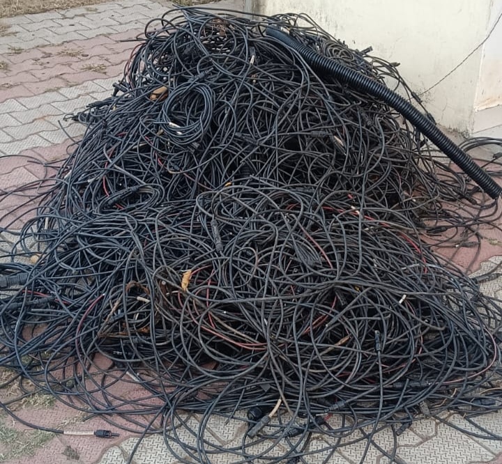 REWA CABLE THIEF GANG