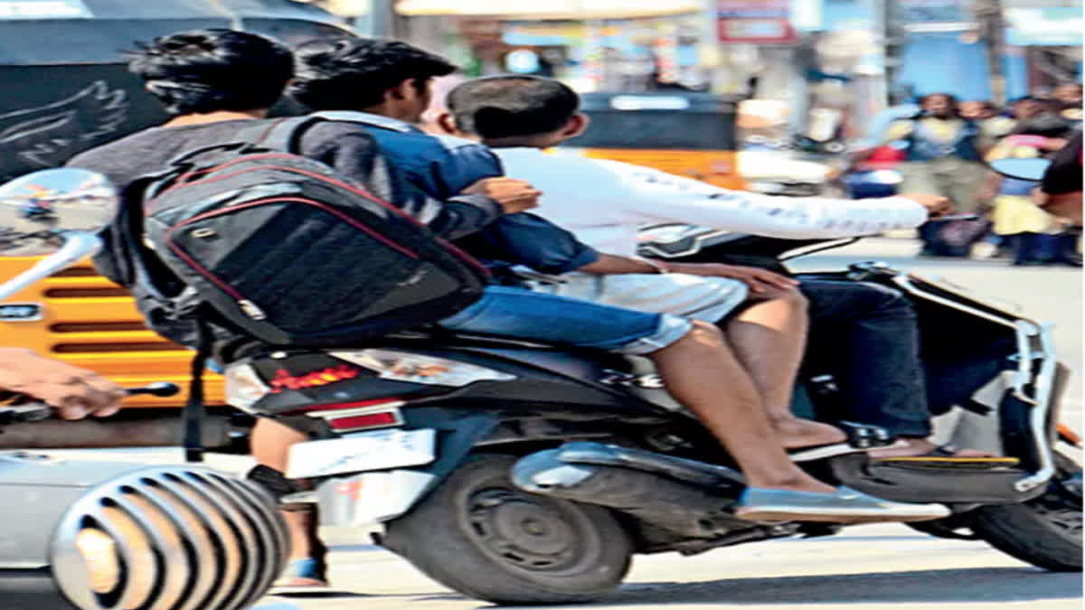 Increasing Of Minor Driving Cases In Hyderabad