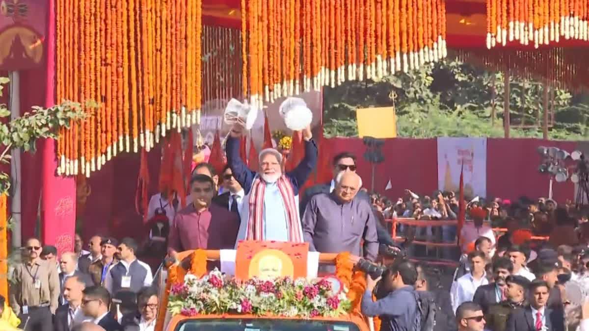 ಸೋಮನಾಥ ಸ್ವಾಭಿಮಾನ ಪರ್ವ: ಶೌರ್ಯ ಯಾತ್ರೆಯಲ್ಲಿ ಪ್ರಧಾನಿ ಮೋದಿ ಭಾಗಿ