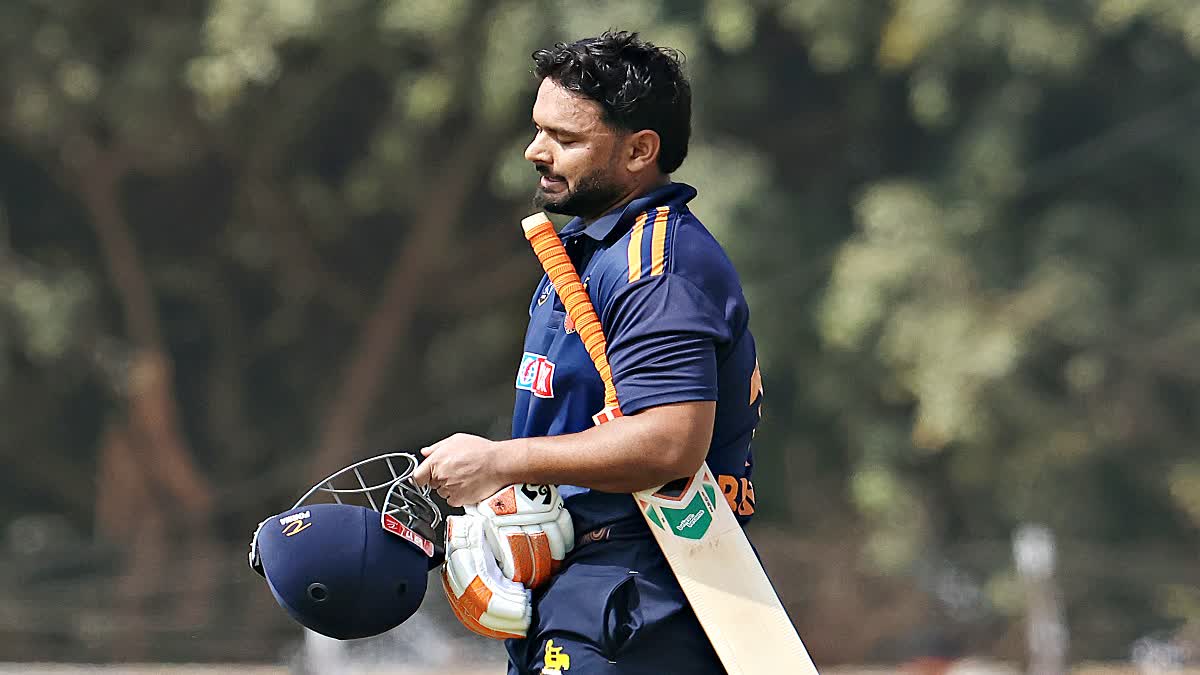 RISHABH PANT RULED OUT