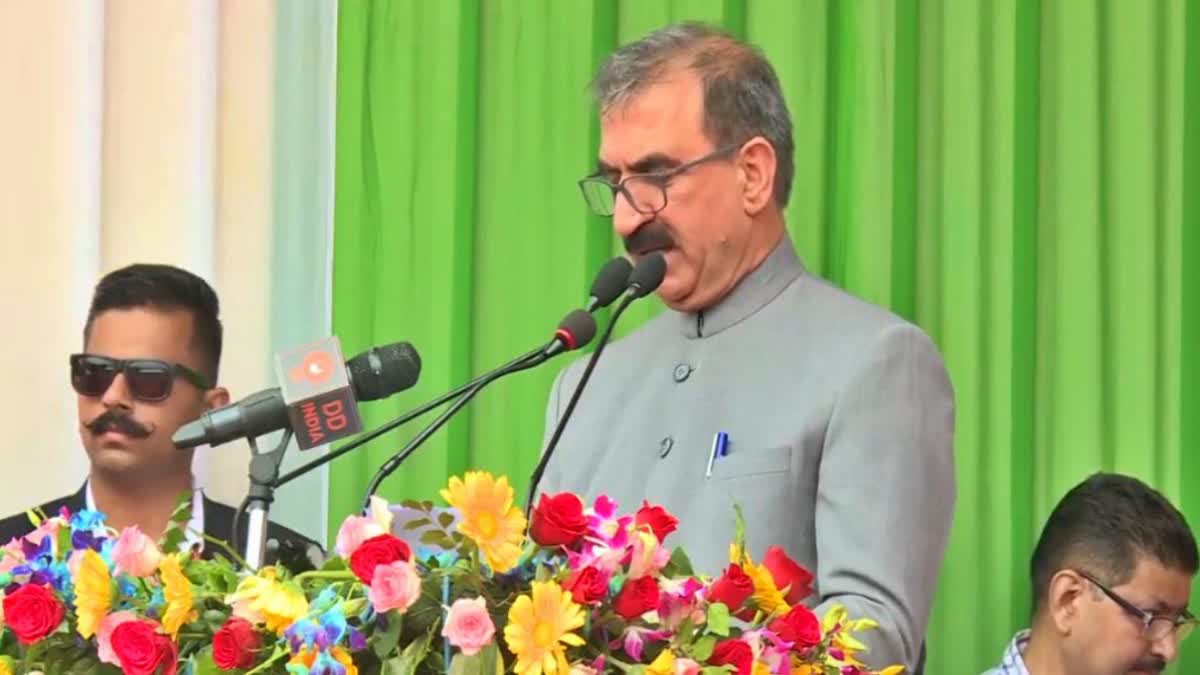 Himachal CM Sukhvinder Singh Sukhu