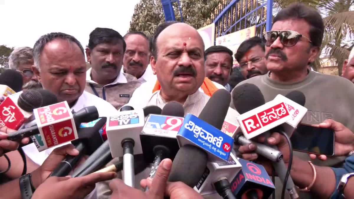 MP BASAVARAJ BOMMAI  HAVERI  ಬೇಡ್ತಿ ವರದಾ ನದಿ ಜೋಡಣೆ  RIVER INTERLINKING PROJECT